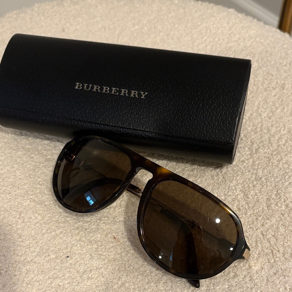 Burberry Tortoise Shell Sunglasses